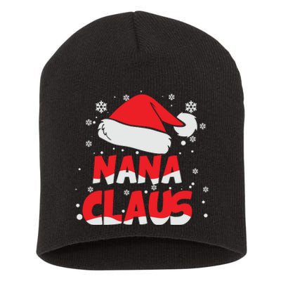 Nana Claus Santa Hat Xmas Short Acrylic Beanie