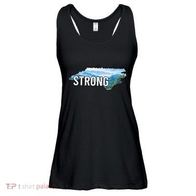 North Carolina Strong Nc State Ladies Essential Flowy Tank