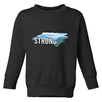 North Carolina Strong Nc State Toddler Sweatshirt