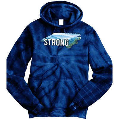 North Carolina Strong Nc State Tie Dye Hoodie