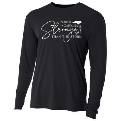 North Carolina Stronger Then The Storm Cooling Performance Long Sleeve Crew