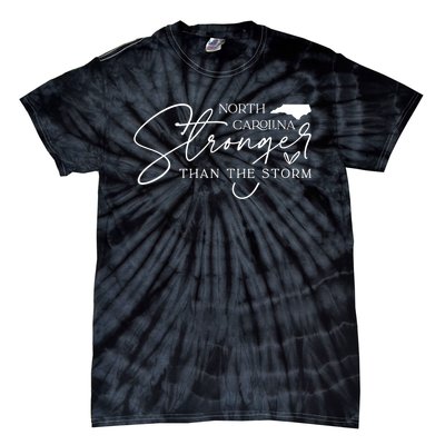 North Carolina Stronger Then The Storm Tie-Dye T-Shirt