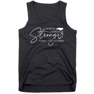 North Carolina Stronger Then The Storm Tank Top