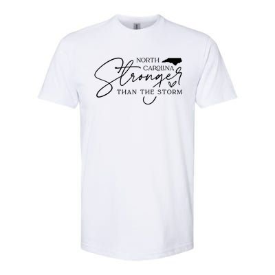 North Carolina Stronger Then The Storm Softstyle® CVC T-Shirt