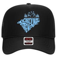 North Carolina Stronger Together High Crown Mesh Back Trucker Hat