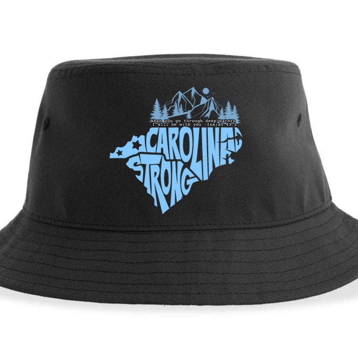 North Carolina Stronger Together Sustainable Bucket Hat