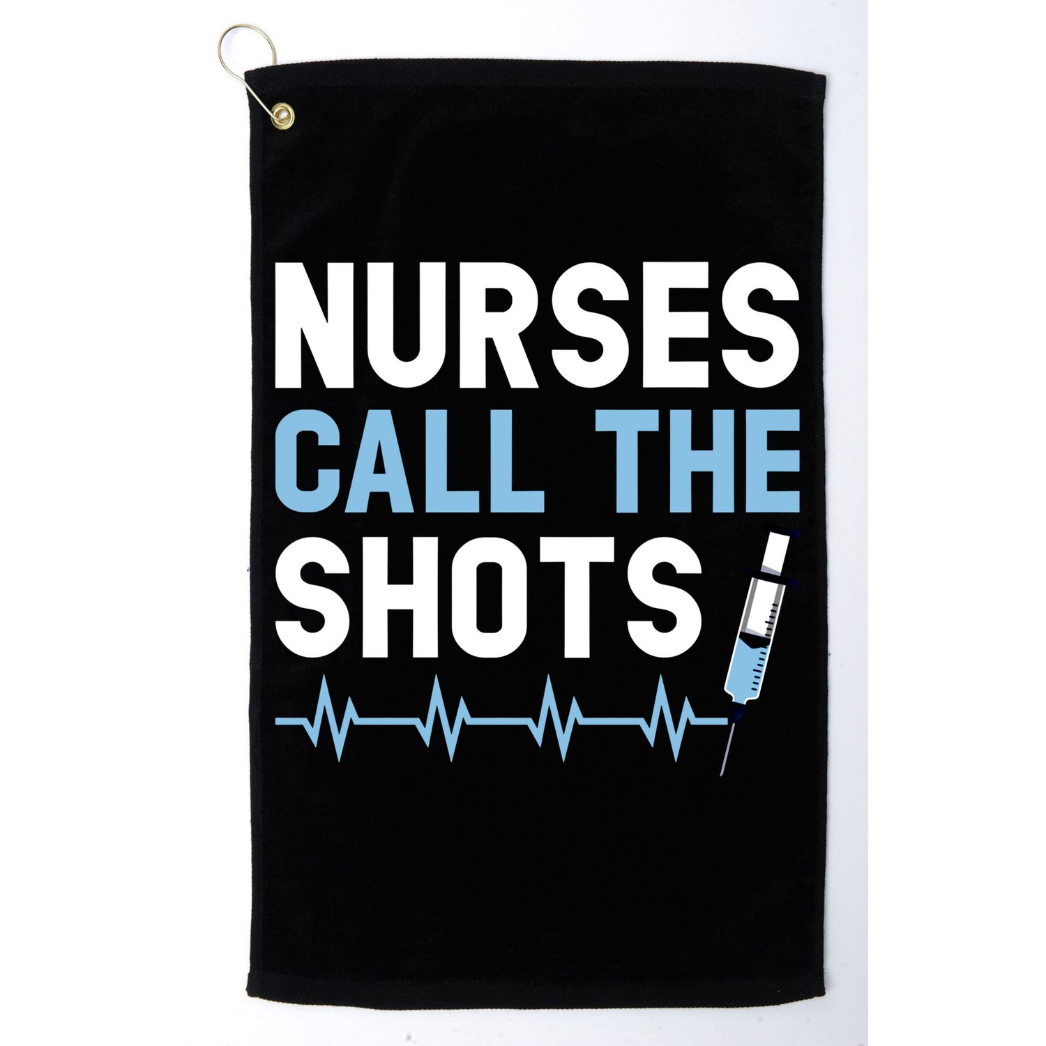 Nurses Call The Shots Certified Nursing Assistant Cna Gift Golf Towel