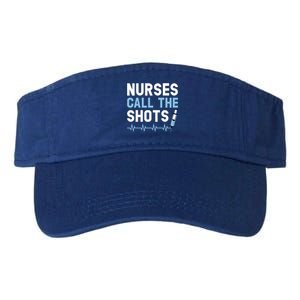 Nurses Call The Shots Certified Nursing Assistant Cna Gift Valucap Bio-Washed Visor