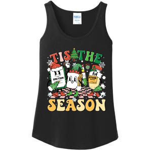 Nurse Christmas Tree Nurses Xmas Winter Scrub Rn Women Ladies Essential Tank