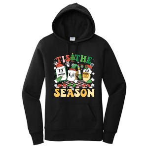 Nurse Christmas Tree Nurses Xmas Winter Scrub Rn Women Women's Pullover Hoodie