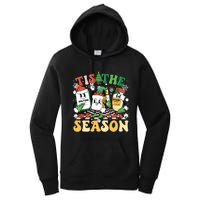 Nurse Christmas Tree Nurses Xmas Winter Scrub Rn Women Women's Pullover Hoodie