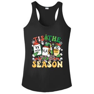 Nurse Christmas Tree Nurses Xmas Winter Scrub Rn Women Ladies PosiCharge Competitor Racerback Tank