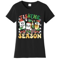 Nurse Christmas Tree Nurses Xmas Winter Scrub Rn Women Women's T-Shirt