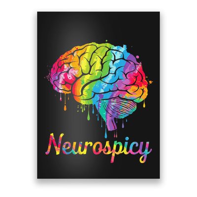 Neurospicy Celebrate The Spectrum Poster