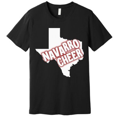 Navarro Cheer Texas Logo Premium T-Shirt