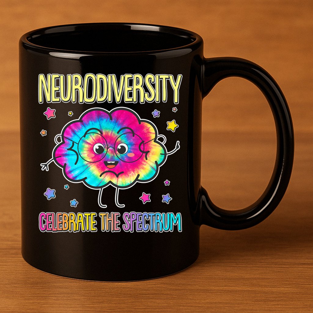 Neurodiversity Celebrate The Spectrum 11oz C Handle Ceramic Mug