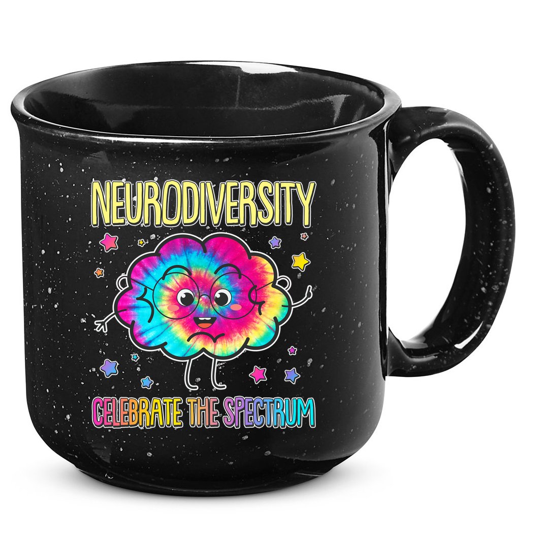 Neurodiversity Celebrate The Spectrum 15oz Campfire Ceramic Mug