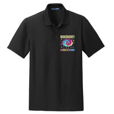 Neurodiversity Celebrate The Spectrum Dry Zone Grid Polo