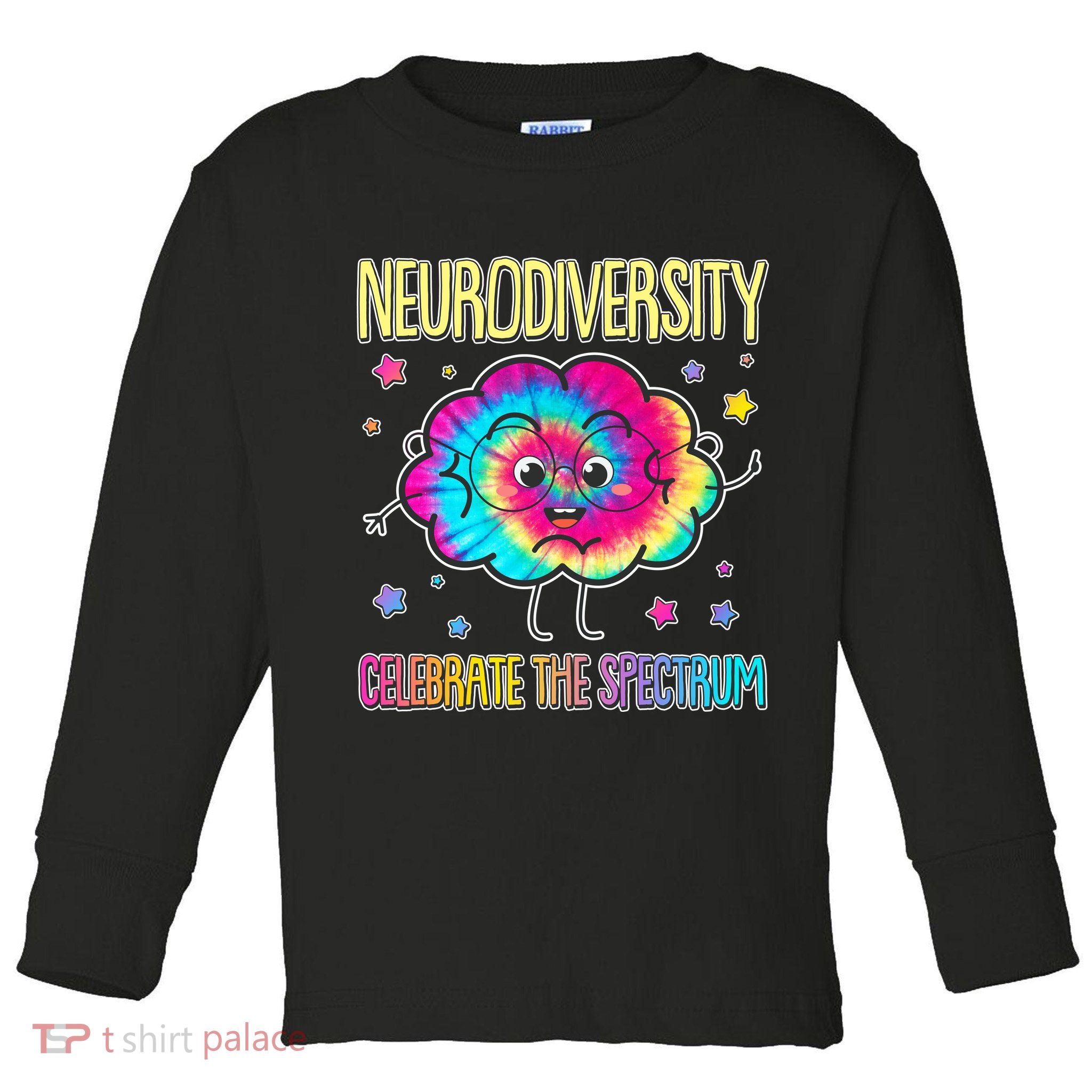 Neurodiversity Celebrate The Spectrum Toddler Long Sleeve Shirt