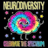 Neurodiversity Celebrate The Spectrum Full Zip Hoodie