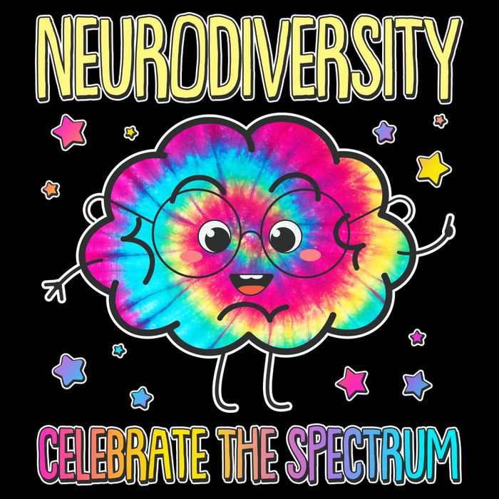 Neurodiversity Celebrate The Spectrum Full Zip Hoodie