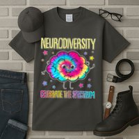 Neurodiversity Celebrate The Spectrum Tall T-Shirt