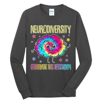 Neurodiversity Celebrate The Spectrum Tall Long Sleeve T-Shirt