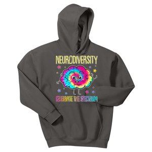 Neurodiversity Celebrate The Spectrum Kids Hoodie