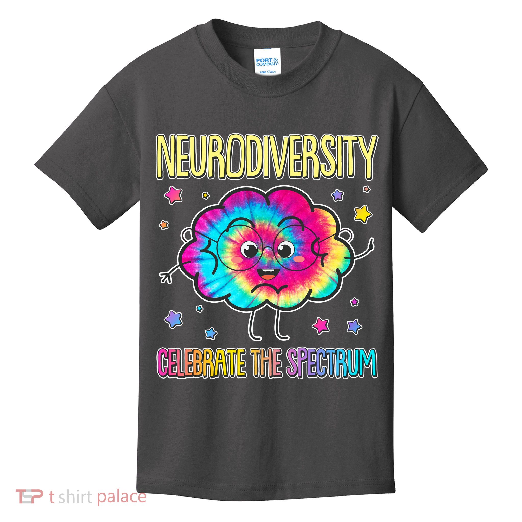 Neurodiversity Celebrate The Spectrum Kids T-Shirt