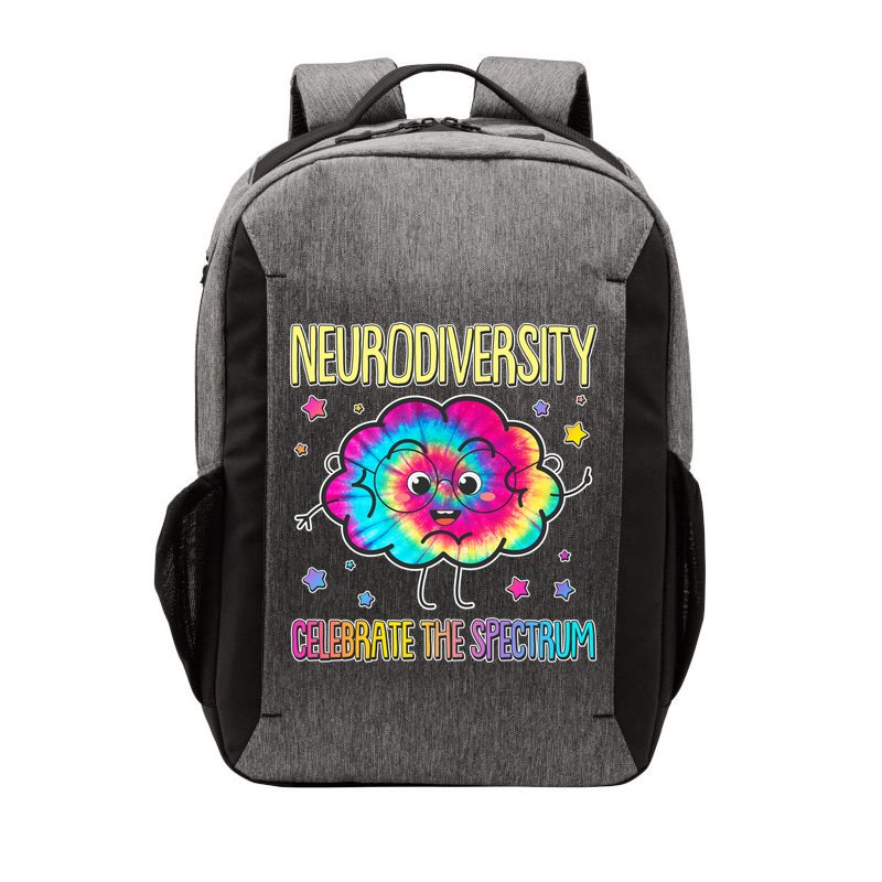 Neurodiversity Celebrate The Spectrum Vector Backpack