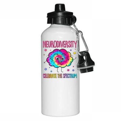 Neurodiversity Celebrate The Spectrum Aluminum Water Bottle