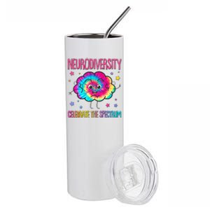 Neurodiversity Celebrate The Spectrum Stainless Steel Tumbler