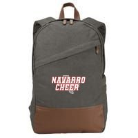 Navarro Cheer Texas Logo Cotton Canvas Backpack