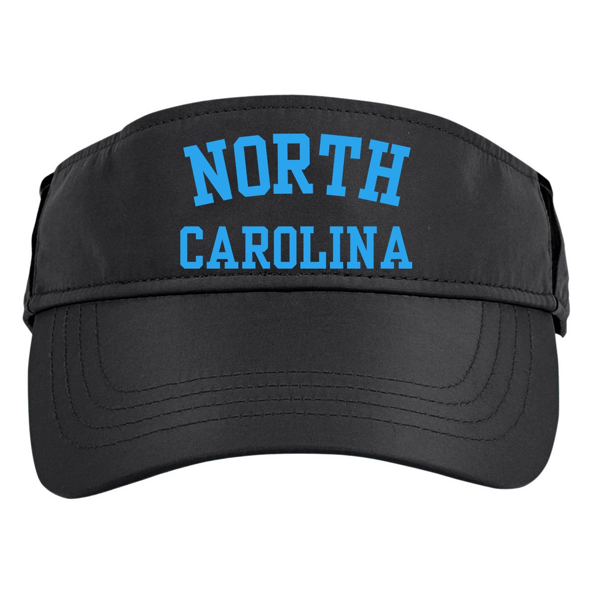 North Carolina Throwback Design State Of Nc Adult Drive Performance Visor