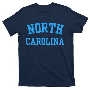 North Carolina Throwback Design State Of Nc T-Shirt