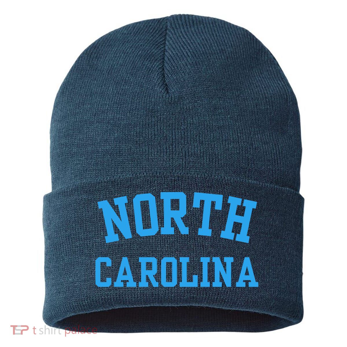 North Carolina Throwback Design State Of Nc Sustainable Knit Beanie