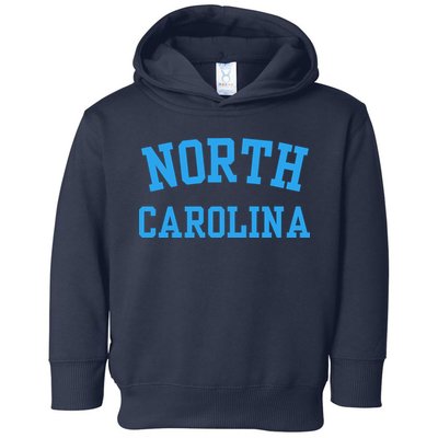 North Carolina Throwback Design State Of Nc Toddler Hoodie