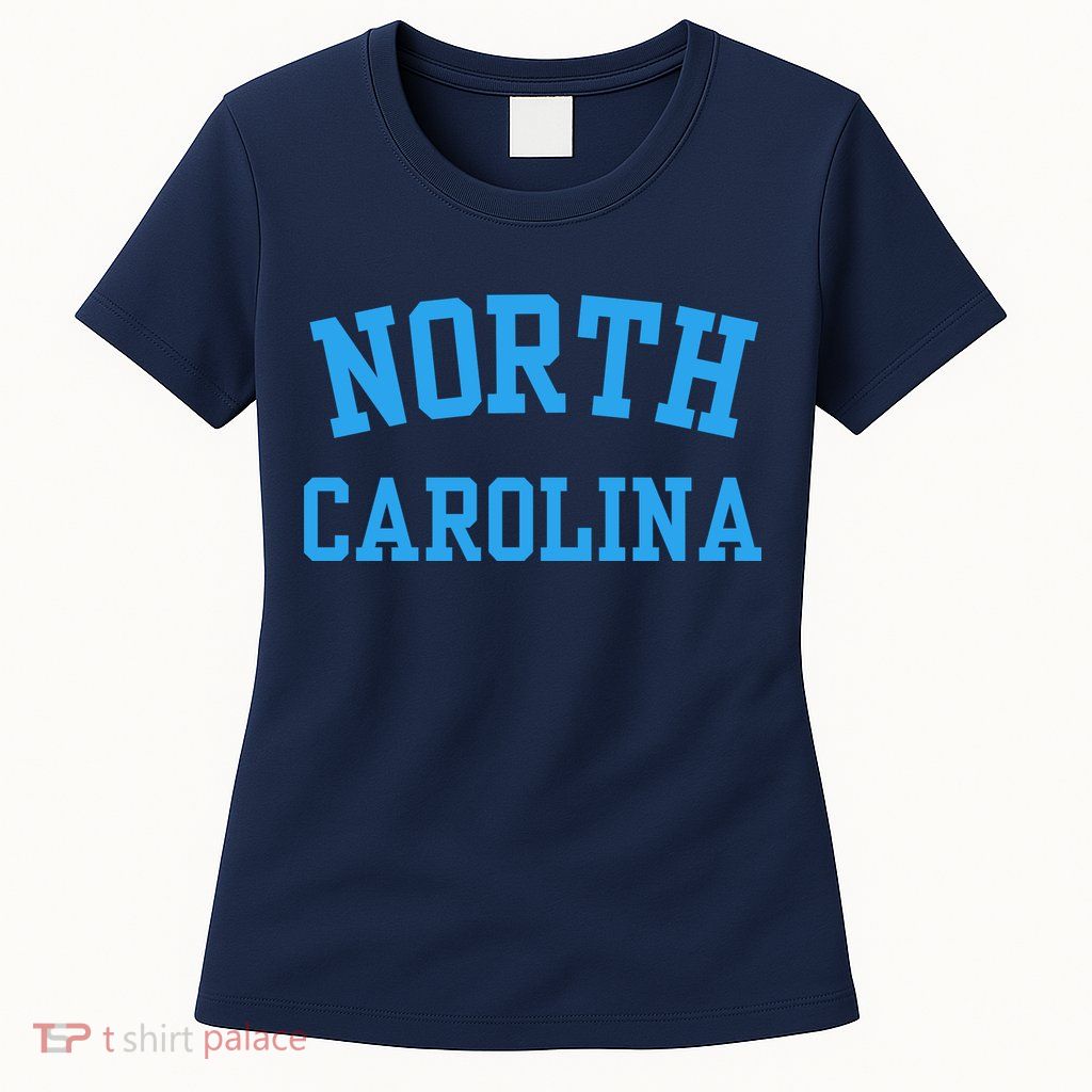 North Carolina Throwback Design State Of Nc Womens T-Shirt