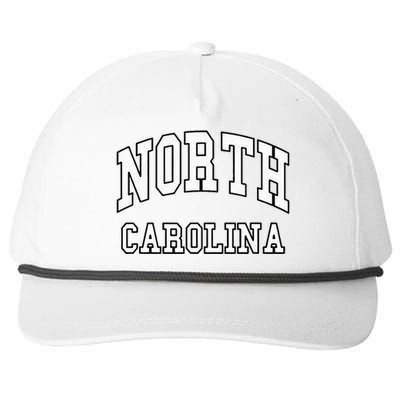 North Carolina Throwback Snapback Five-Panel Rope Hat