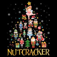 Nutcracker Christmas Tree Nutcracker Squad Ballet Button