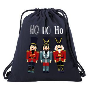 Nutcracker Christmas Tree Xmas Winter Holiday New Year Drawstring Bag