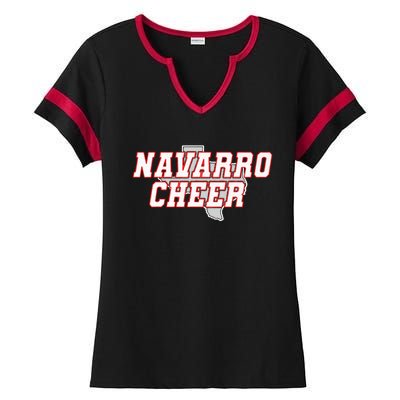 Navarro Cheer Texas Ladies Halftime Notch Neck Tee