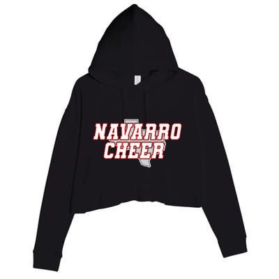 Navarro Cheer Texas Crop Fleece Hoodie