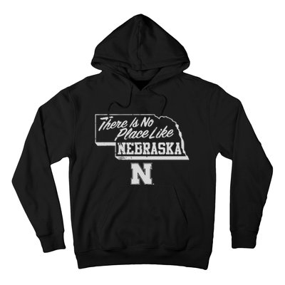 N.E.B.R.A.S.K.A Cornhuskers There Is No Place Like Hoodie