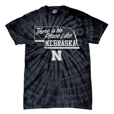 N.E.B.R.A.S.K.A Cornhuskers There Is No Place Like Tie-Dye T-Shirt