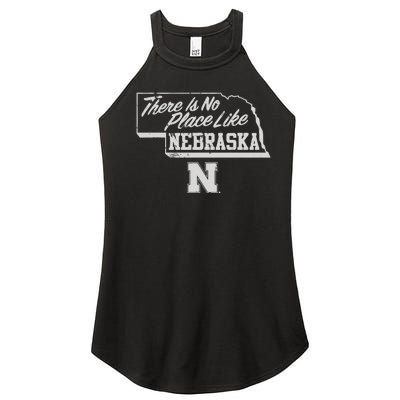 N.E.B.R.A.S.K.A Cornhuskers There Is No Place Like Women’s Perfect Tri Rocker Tank