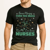 Nurses Cuss Too Much Funny St Patricks Day Cooling Performance Crew T-Shirt