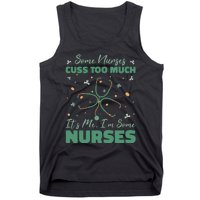 Nurses Cuss Too Much Funny St Patricks Day Tank Top