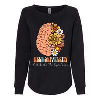 Neurodiversity Celebrate The Spectrum Brain Autism Awareness Womens California Wash Sweatshirt