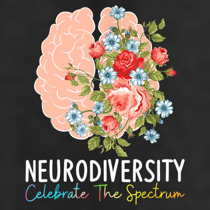 Neurodiversity Celebrate The Spectrum ADHD Brain Autism ASD Cool Comfort Performance Bucket Hat
